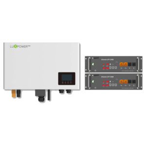 A picture of the Lux 4.8kWh Uhome Battery Storage Bundle.