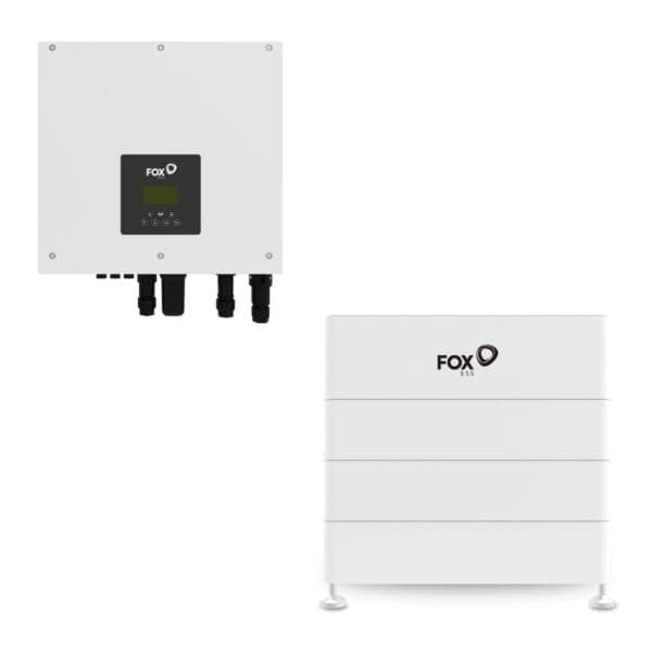 Fox ESS 5kW AC + 11.6kWh Energy Cube (1x Master 3x Slave)