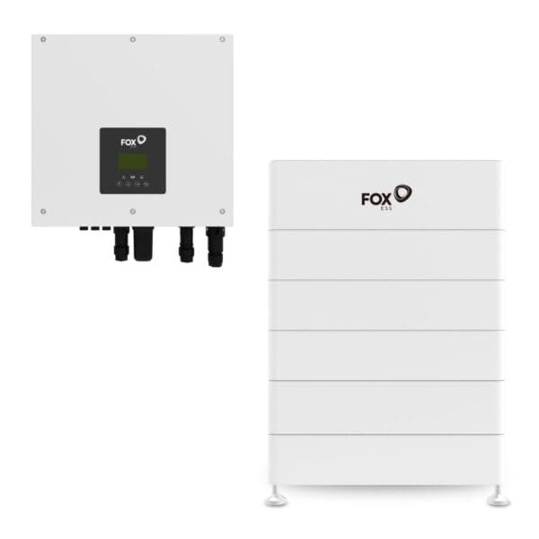 Fox ESS 5kW AC + 17.4kWh Energy Cube (1x Master 5x Slave)