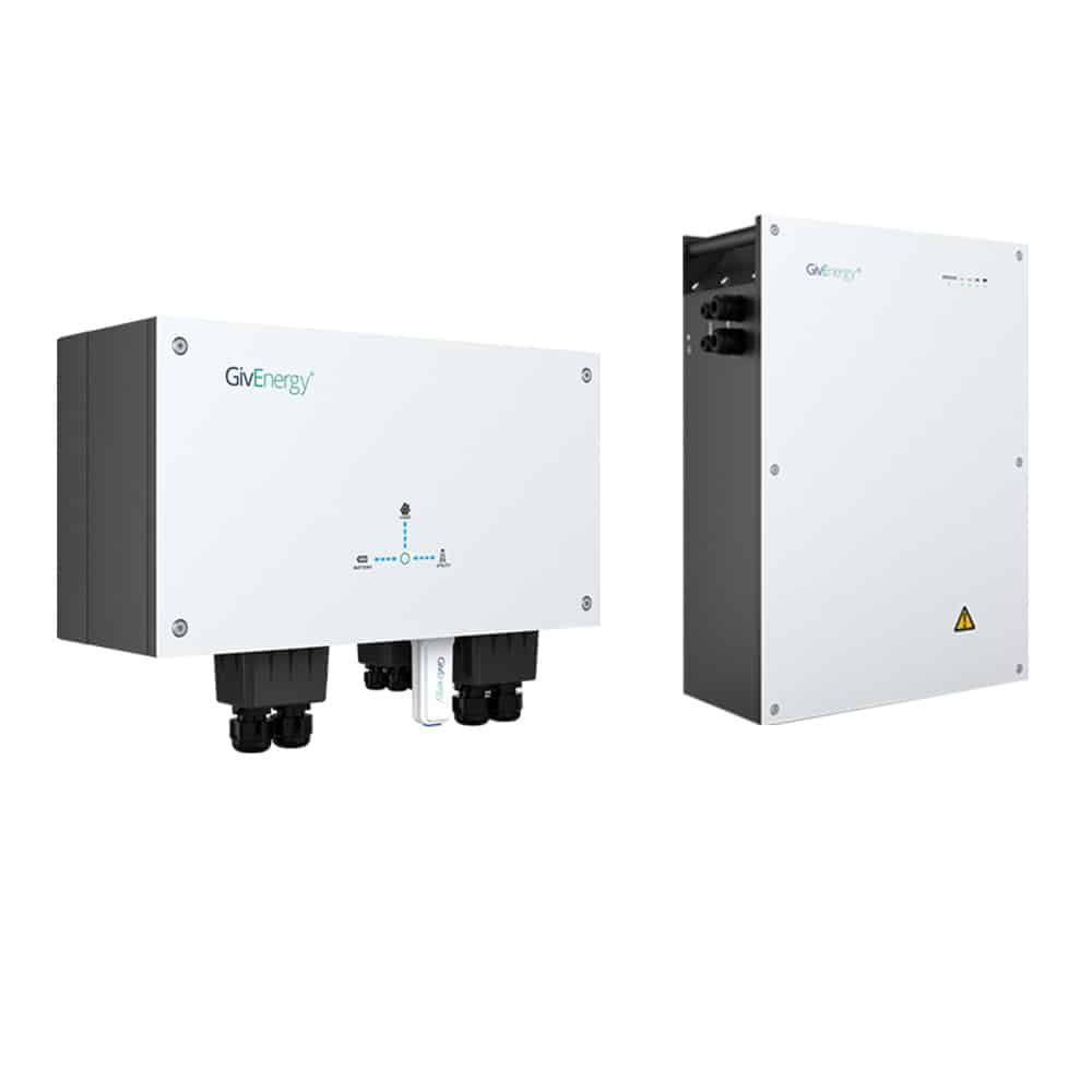 A picture of theGivEnergy 3kw AC Coupled + 8.2kWh Battery Storage Bundle.